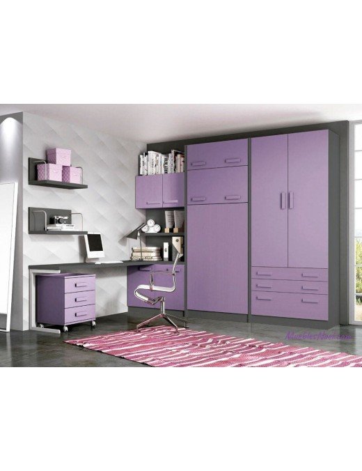 Litera Abatible Vertical "Infinity" "Pladur" ✅ Muebles Noel Ibiza SL