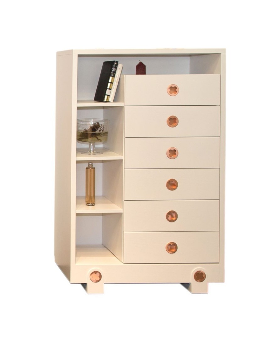 Librería con cajones