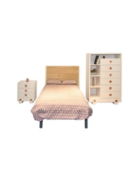 Librería con cajones