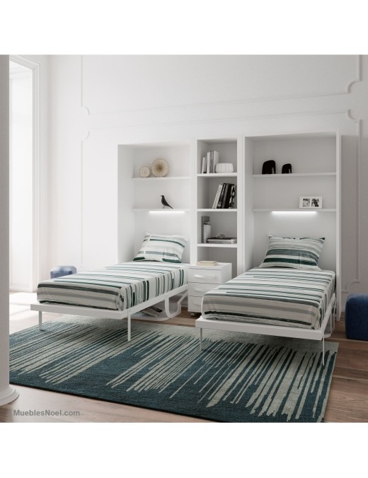 Tienda online de camas plegables 105 con mesas | Muebles Noel Ibiza SL