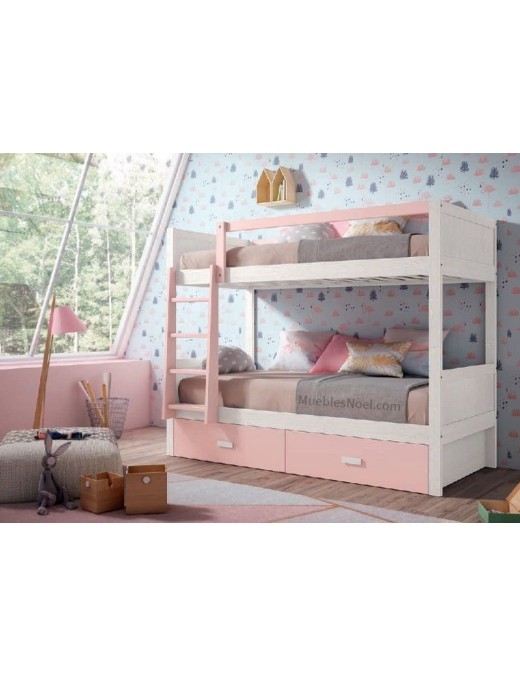 LITERA INFANTIL ROSA NUBE