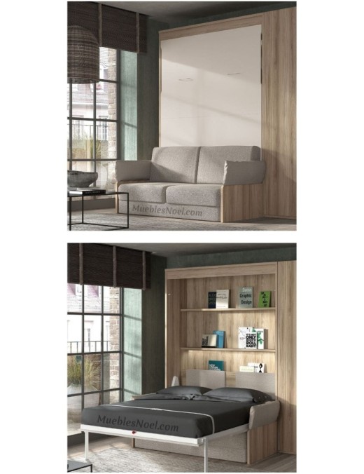 Cama abatible Vallecas con sofá y patas automáticas ✅ Madrid Noel en Madrid