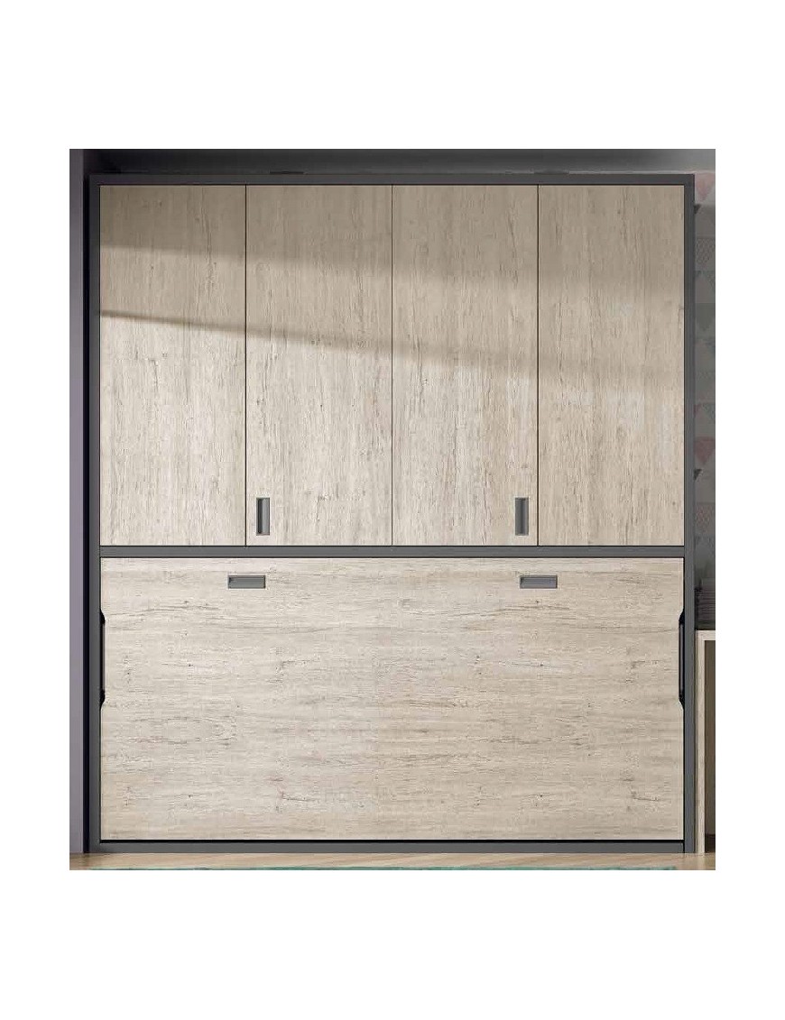 Abatible con armario plegable 182