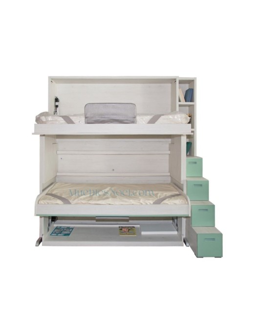 Litera plegable Mirasierra con mesa