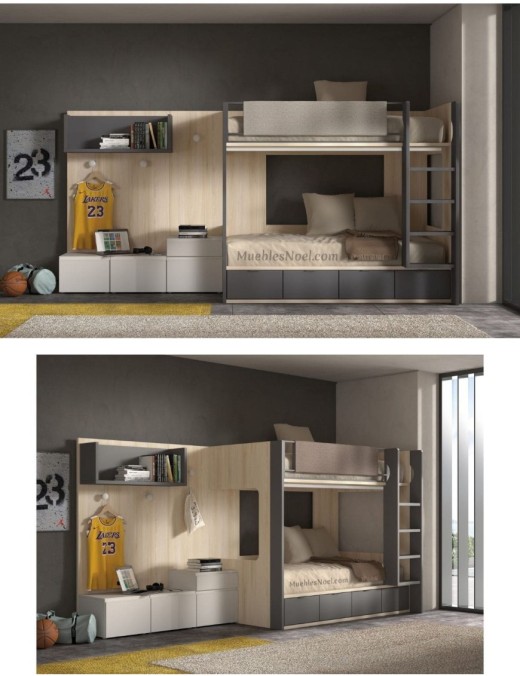 DORMITORIO CON LITERA CIUDALCAMPO