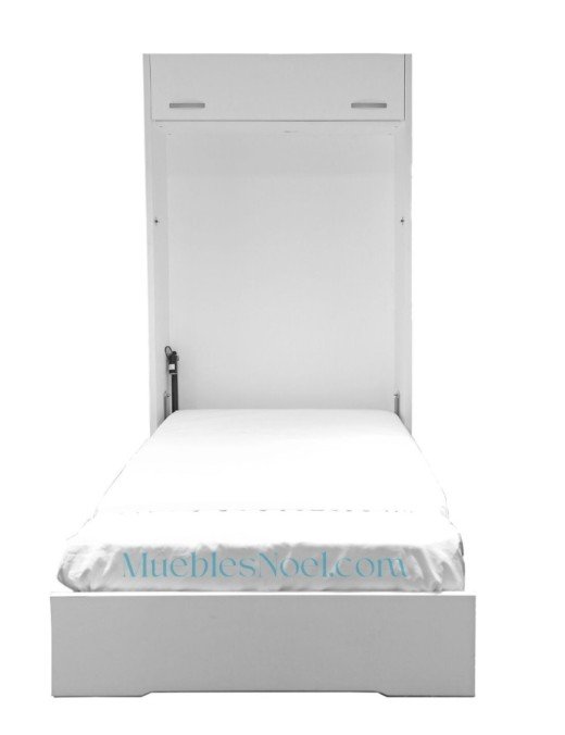 Cama abatible abierta con mando a distancia Plaza Mayor.