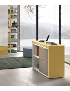 Cómoda con mesa giratoria