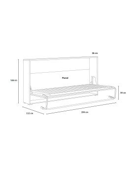 Cama abatible barata 499€ Asequible