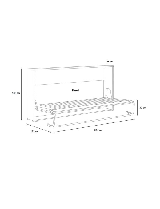 Cama abatible barata 499€ Asequible