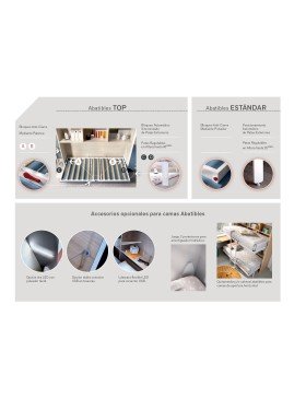 Comprar cama abatible matrimonio ✅ Madrid con patas automáticas Alcalá