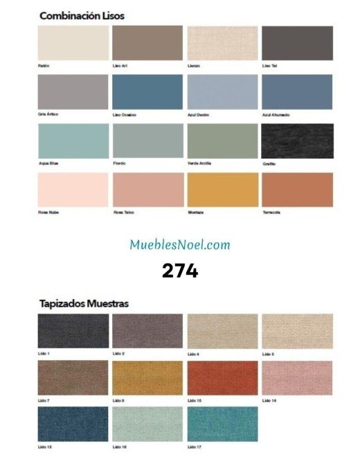 Colores para litera Las Vistillas Madrid