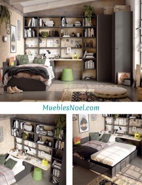 Dormitorio juvenil Argüelles Madrid