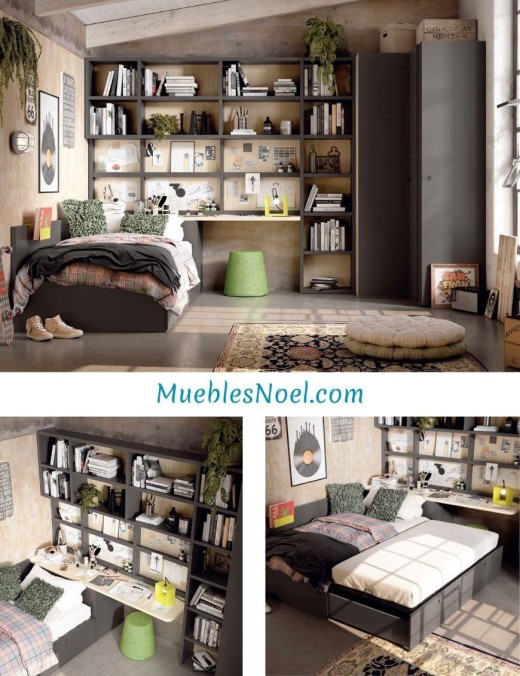 Dormitorio juvenil Argüelles Madrid