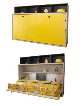 Comprar cama abatible horizontal buena online ✅ Muebles Noel en Madrid