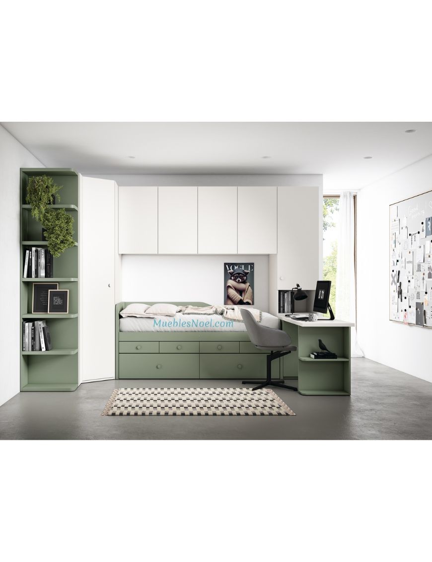 Dormitorios juveniles modernos a medida Noel