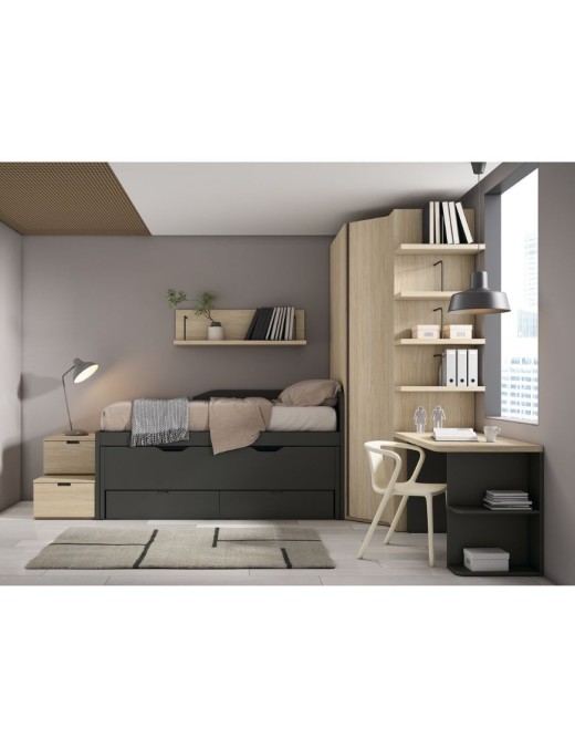 Dormitorio Juvenil Adaptable Valdeacederas