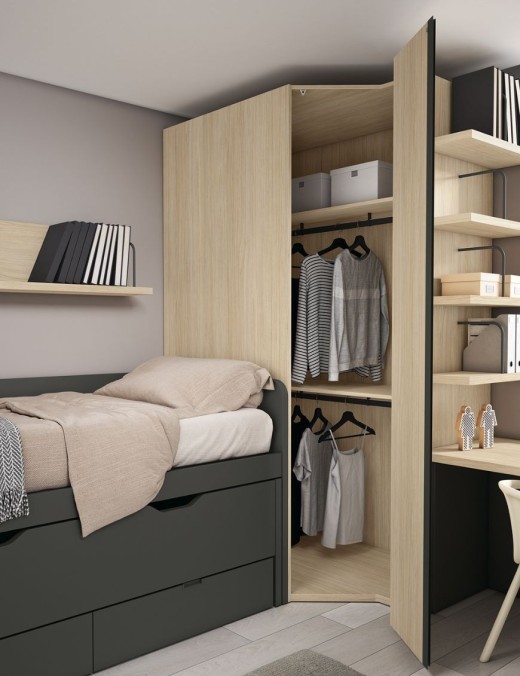 Dormitorio Juvenil Adaptable Valdeacederas