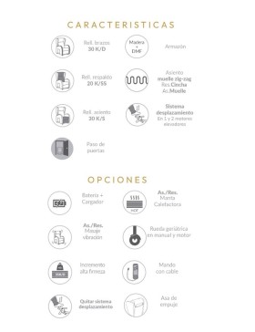 Sillon Relax Piel con masaje y calor desde 999€ hecho en España