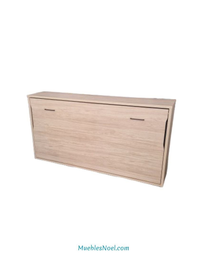 Cama abatible horizontal elevable madera