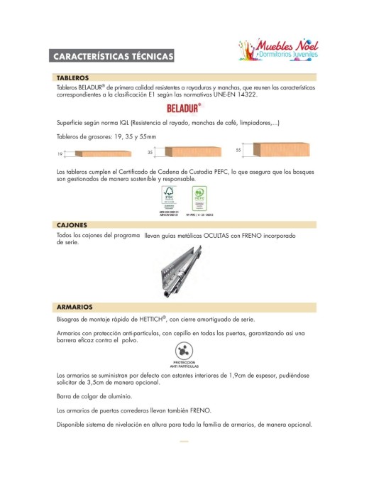 Optimiza el espacio en dormitorios juveniles con el conjunto Simancas
