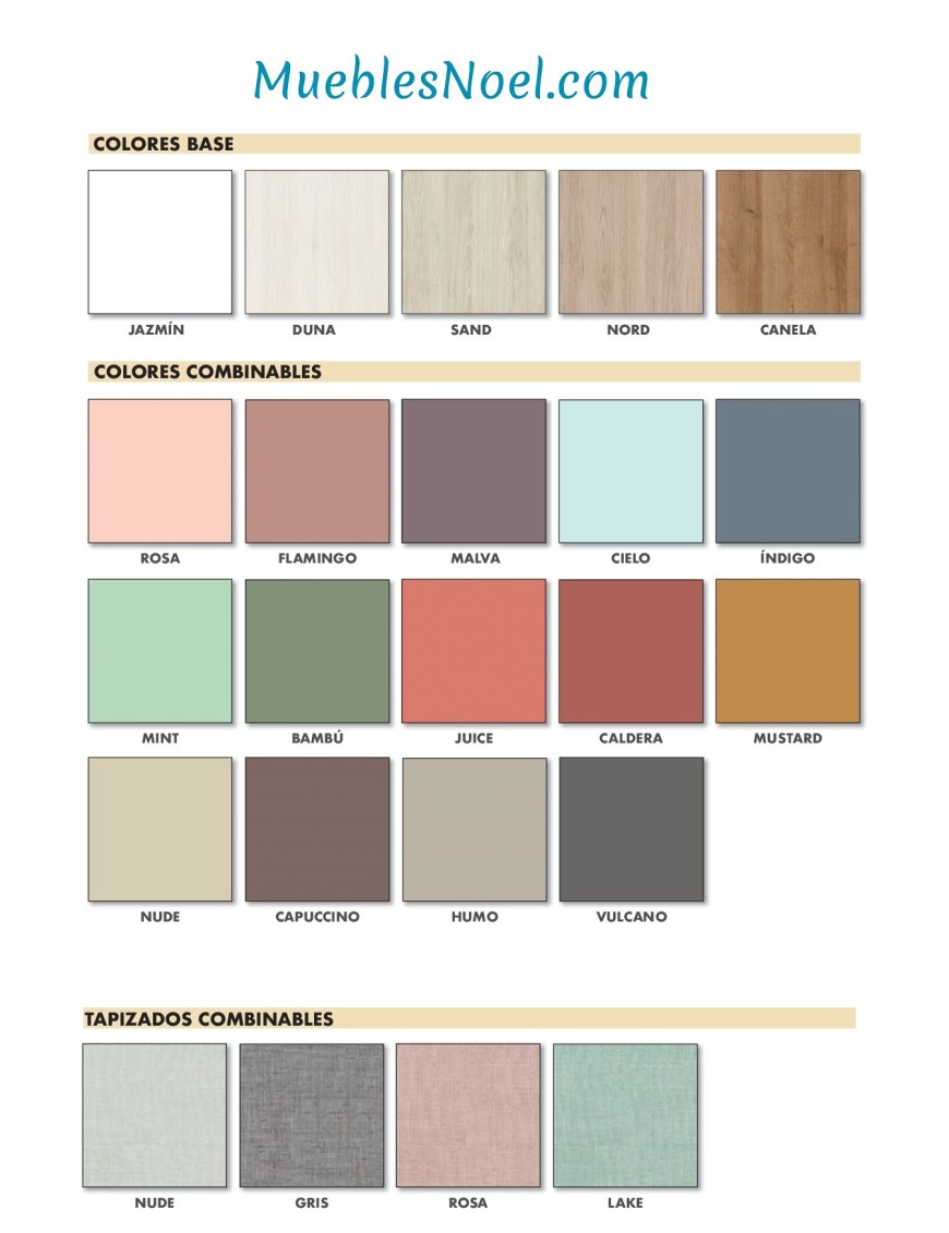Colores muebles