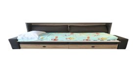 Sofá Cama Urban Sombra abierto