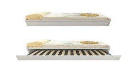 Camas Nido Sencillas Blancas baratas