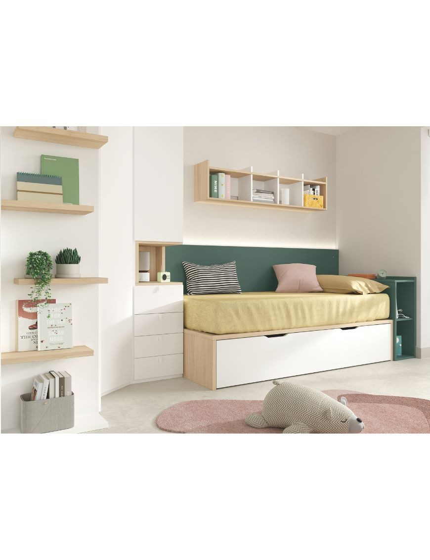 Dormitorio juvenil El Mamut Madrid.