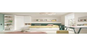 Dormitorio juvenil El Mamut Madrid.