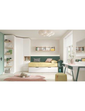Dormitorio juvenil El Mamut Madrid.