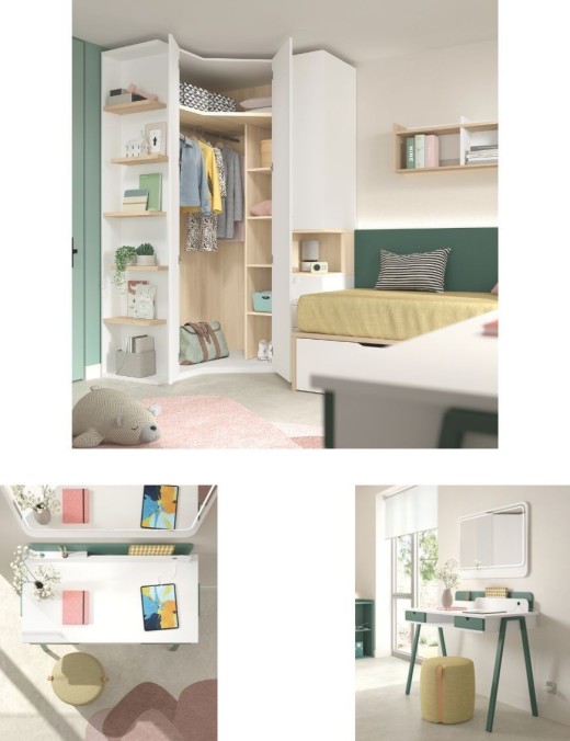 Dormitorio juvenil El Mamut Madrid.