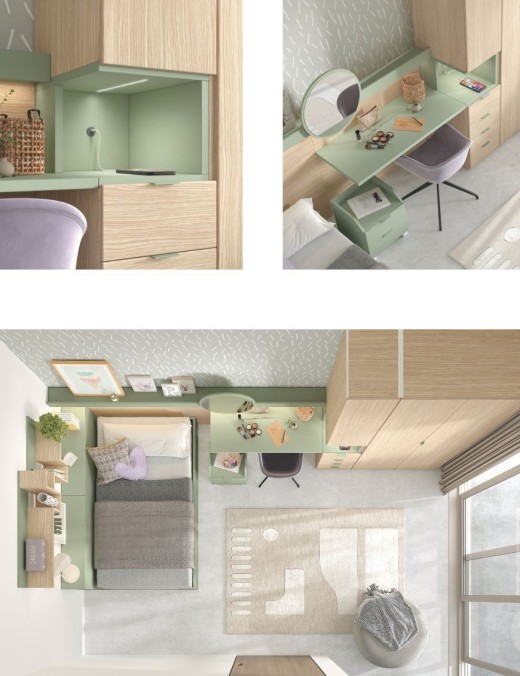 Comprar dormitorio juvenil Puerta del Ángel Madrid | Muebles Noel