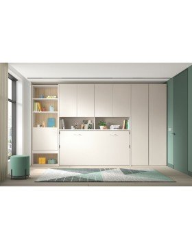 Abrantes dormitorio juvenil con cama abatible