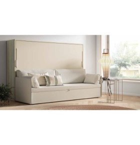 Cama Abatible Horizontal con Sofá Integrado Pacifico Muebles Noel Madrid