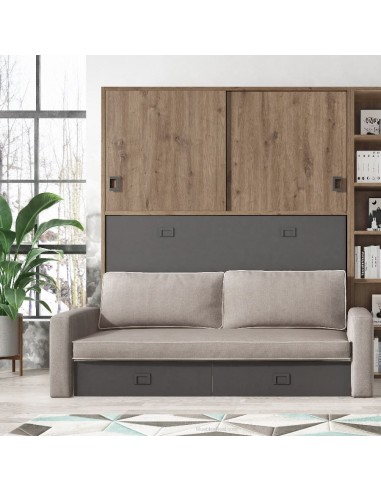 Cama-abatible-horizontal-con-armario-y-sofa