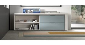 Cómoda con mesa giratoria cerrada.,Cómoda con mesa giratoria abierta.,,,,