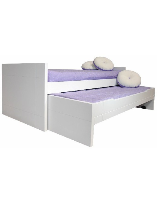 Cama compacta lacada