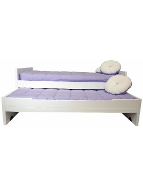 Cama compacta lacada