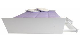 Cama compacta lacada