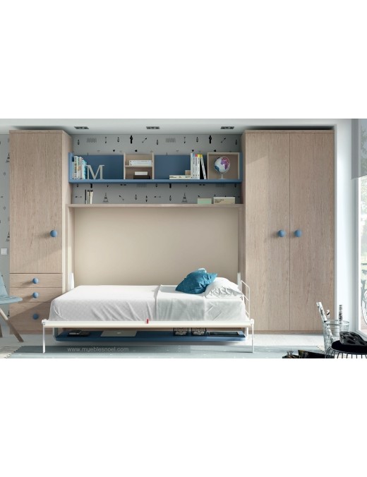 Cama Abatible con Mesa