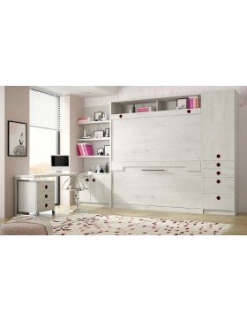 Litera abatible lateral estrecha para paredes de Pladur