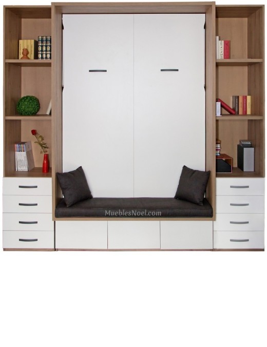 Liquidacion cama abatible matrimonio en Madrid.