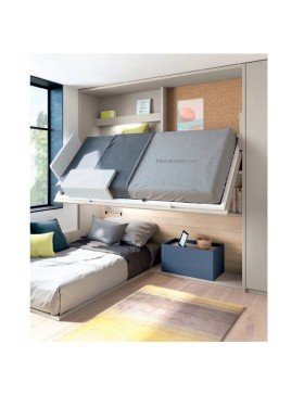 Litera moderna en forma de L San Cristóbal | Muebles Noel Ibiza 2253€