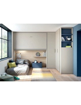 Litera moderna en forma de L San Cristóbal | Muebles Noel Ibiza 2253€